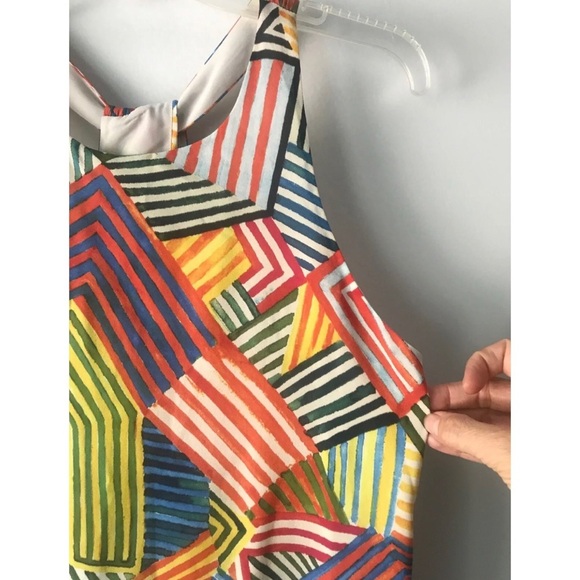 Alice + Olivia  Womens Sleeveless Tank Dress Silk Size Extra Small  0070 - Picture 3 of 6